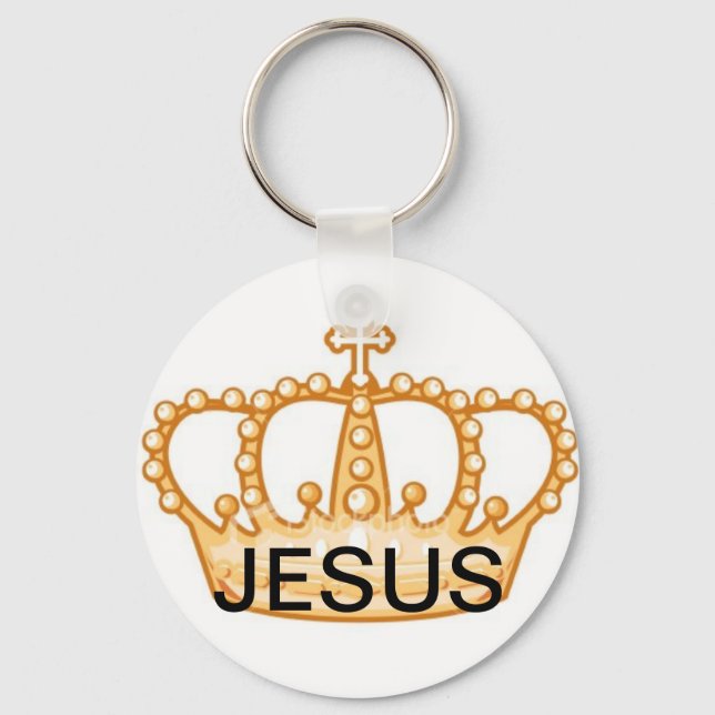 Jesus Crown Keychain (Front)