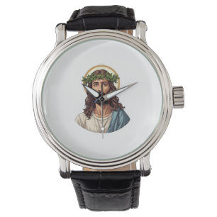 Jesus Crown Laurel Vintage Engraving Shirt 2 Watch
