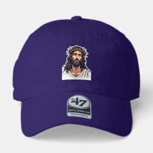 Jesus Crown Nails Vintage Engraving Tee 2 47 Brand Hat