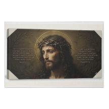 Jesus Crown of Thorns Canvas Print | Isaiah 53:5 &