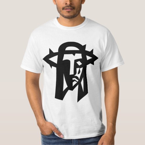 Jesus Crown Of Thorns T_Shirt