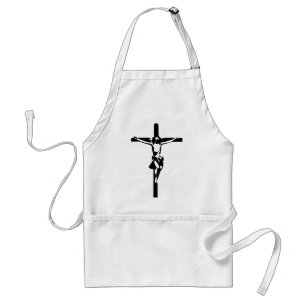 Jesus - Crucifix Adult Apron