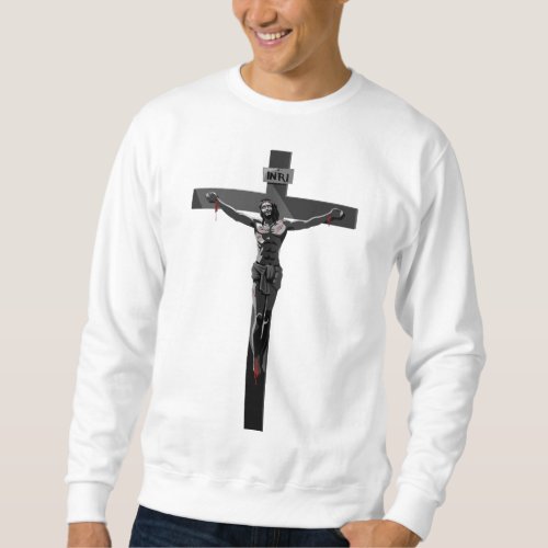 Jesus Crucifixion Sweatshirt