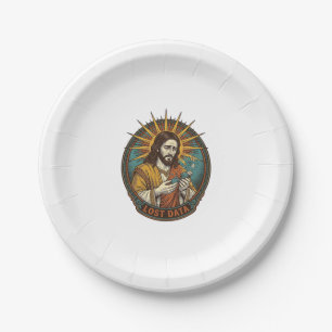 Jesus Crushed USB Flash Drive Lost Data Humor_1 Paper Plates