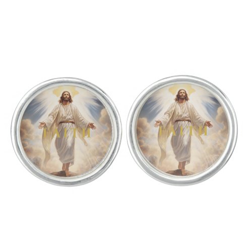 Jesus Cufflinks