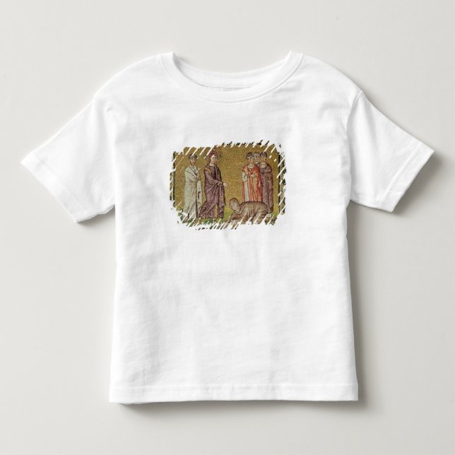 Jesus Cures the Woman who Bleeds Toddler T-shirt (Front)