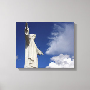 jesus cusco canvas print