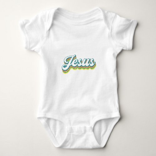 Jesus Custom Color Baby T_Shirt Baby Bodysuit