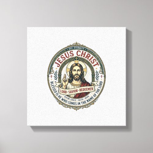 Jesus Dance Ballerina Studio Graphic Tee Christian Canvas Print