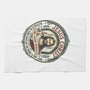 Jesus Dance Ballerina Studio Graphic Tee Christian Kitchen Towel