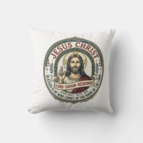 Jesus Dance Ballerina Studio Graphic Tee Christian Throw Pillow