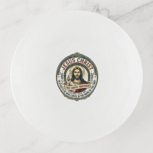 Jesus Dance Ballerina Studio Graphic Tee Christian Trinket Tray
