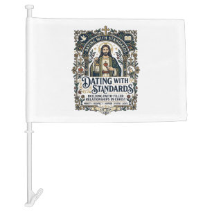 Jesus Dating Christian Relationship Humor Shirt Fa Car Flag