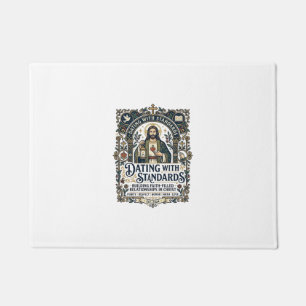 Jesus Dating Christian Relationship Humor Shirt Fa Doormat