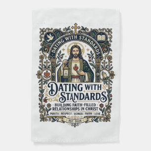 Jesus Dating Christian Relationship Humor Shirt Fa Garden Flag