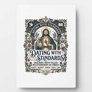 Jesus Dating Christian Relationship Humor Shirt Fa Plaque