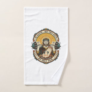 Jesus Dead Headphones Mid Set Silent Workout Gym H Hand Towel
