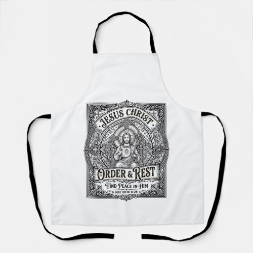 Jesus Declutter Clean Home Shirt Christian Graphic Apron