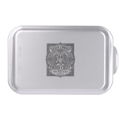 Jesus Declutter Clean Home Shirt Christian Graphic Cake Pan