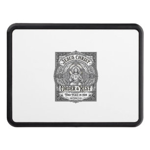 Jesus Declutter Clean Home Shirt Christian Graphic Hitch Cover