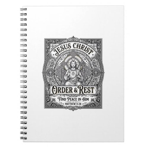 Jesus Declutter Clean Home Shirt Christian Graphic Notebook