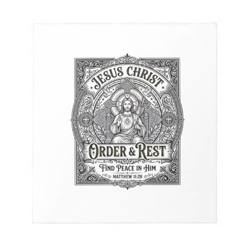 Jesus Declutter Clean Home Shirt Christian Graphic Notepad
