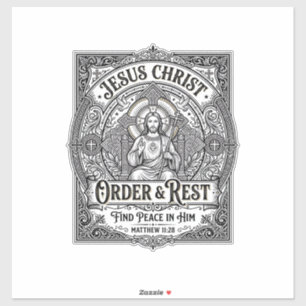Jesus Declutter Clean Home Shirt Christian Graphic Sticker