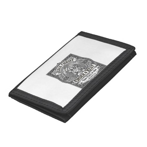 Jesus Declutter Clean Home Shirt Christian Graphic Trifold Wallet