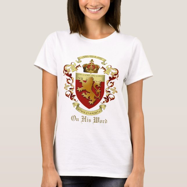 Jesus Delivers on His Word T-Shirt (Front)