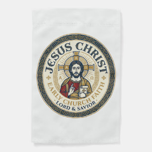 Jesus Desert Fathers Ancient Christian T-Shirt Ins Garden Flag