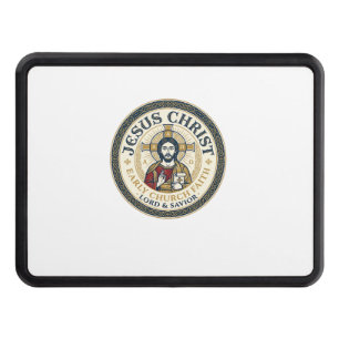 Jesus Desert Fathers Ancient Christian T-Shirt Ins Hitch Cover