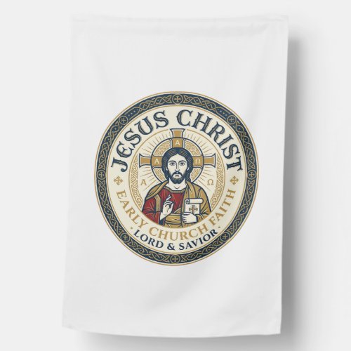 Jesus Desert Fathers Ancient Christian T-Shirt Ins House Flag