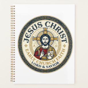 Jesus Desert Fathers Ancient Christian T-Shirt Ins Planner