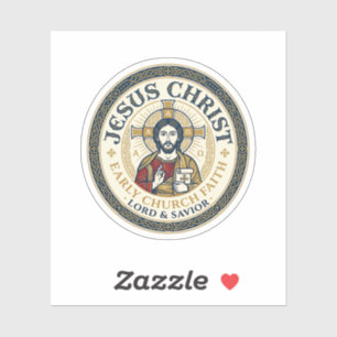 Jesus Desert Fathers Ancient Christian T-Shirt Ins Sticker