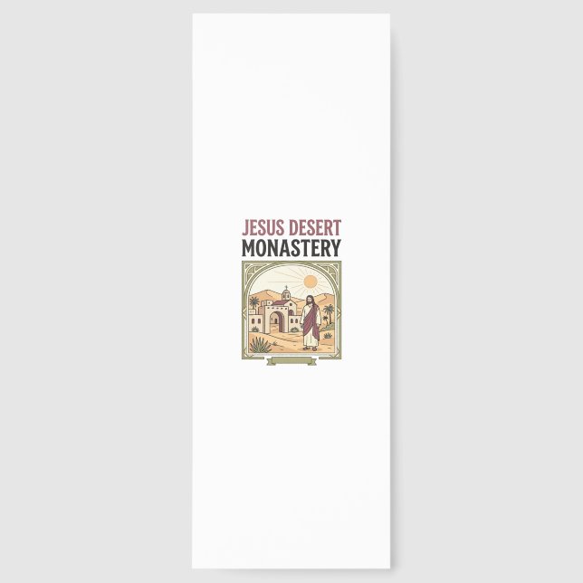 Jesus Desert Monastery Jesus Desert Monastery Chri Bookmarks (Front)