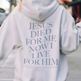 Jesus Died For Me    Christian Kids' Apparel Hoodie