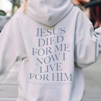 Jesus Died For Me | Christian Kids' Apparel Hoodie