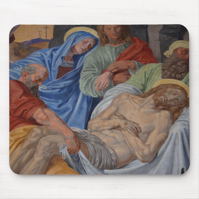 Jesus Died For Us Mouse Pad (Front)