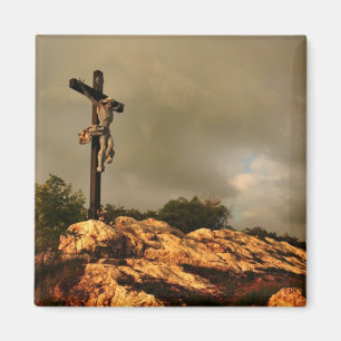 Jesus Died on the Cross Magnet