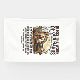 Jesus Diesel Mechanic Heavy Equipment Shirt Faith Banner