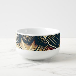 Jesus Digital Artist iPad Art T-Shirt Inspirationa Soup Mug