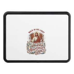 Jesus Disability Encouragement T-Shirt Inspiration Hitch Cover