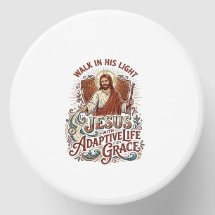 Jesus Disability Encouragement T-Shirt Inspiration Mini Candle Favors