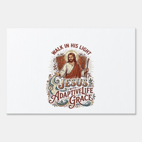Jesus Disability Encouragement T-Shirt Inspiration Sign