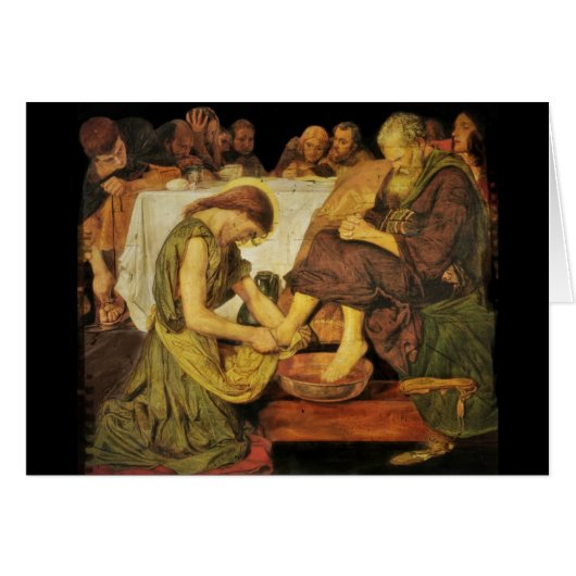 Jesus Disciple's Feet Cards (Front Horizontal)