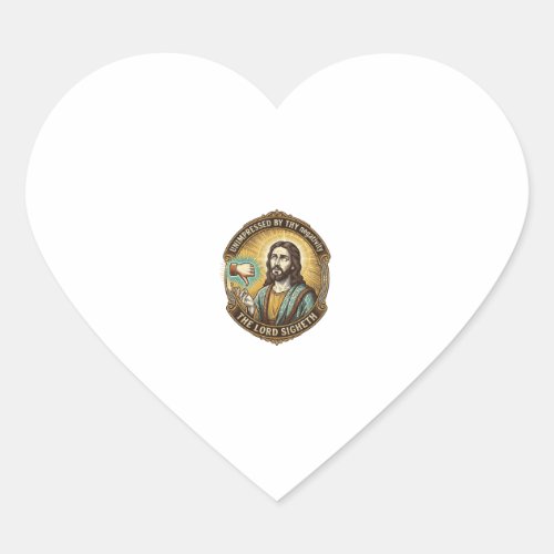 Jesus Dislike Button Social Media Hater Troll Humo Heart Sticker