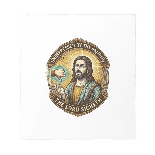 Jesus Dislike Button Social Media Hater Troll Humo Notepad