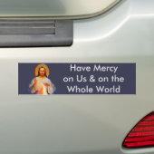 Jesus Divine Mercy Bumper Sticker | Zazzle