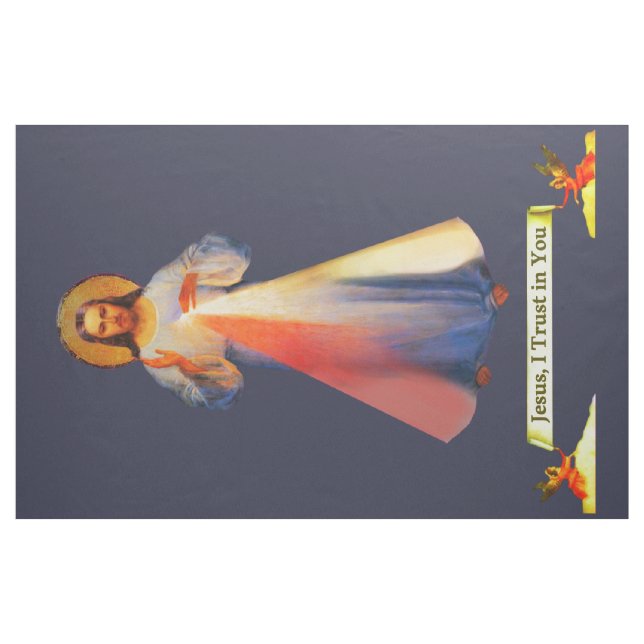 Jesus Divine Mercy fabric (Fat Quarter)