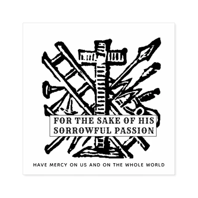 JESUS DIVINE MERCY PRAYER RELIGIOUS CATHOLIC RUBBER STAMP Zazzle